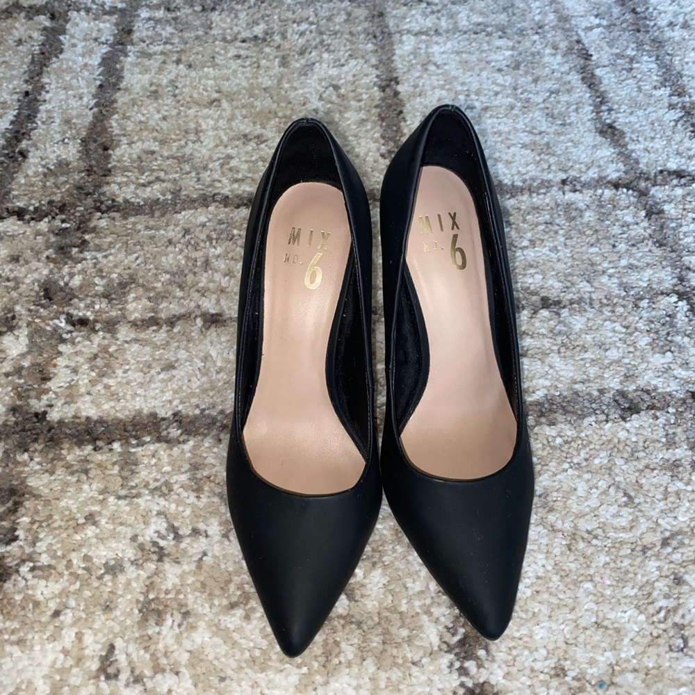 Black heels